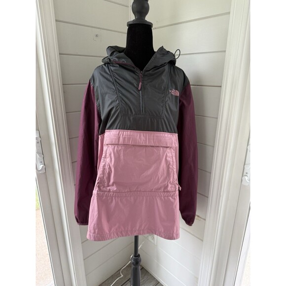 The North Face Jackets & Blazers - The North Face Windwall Fanorak 2.0 Windbreaker Hooded Jacket Lg. Pouch Packable